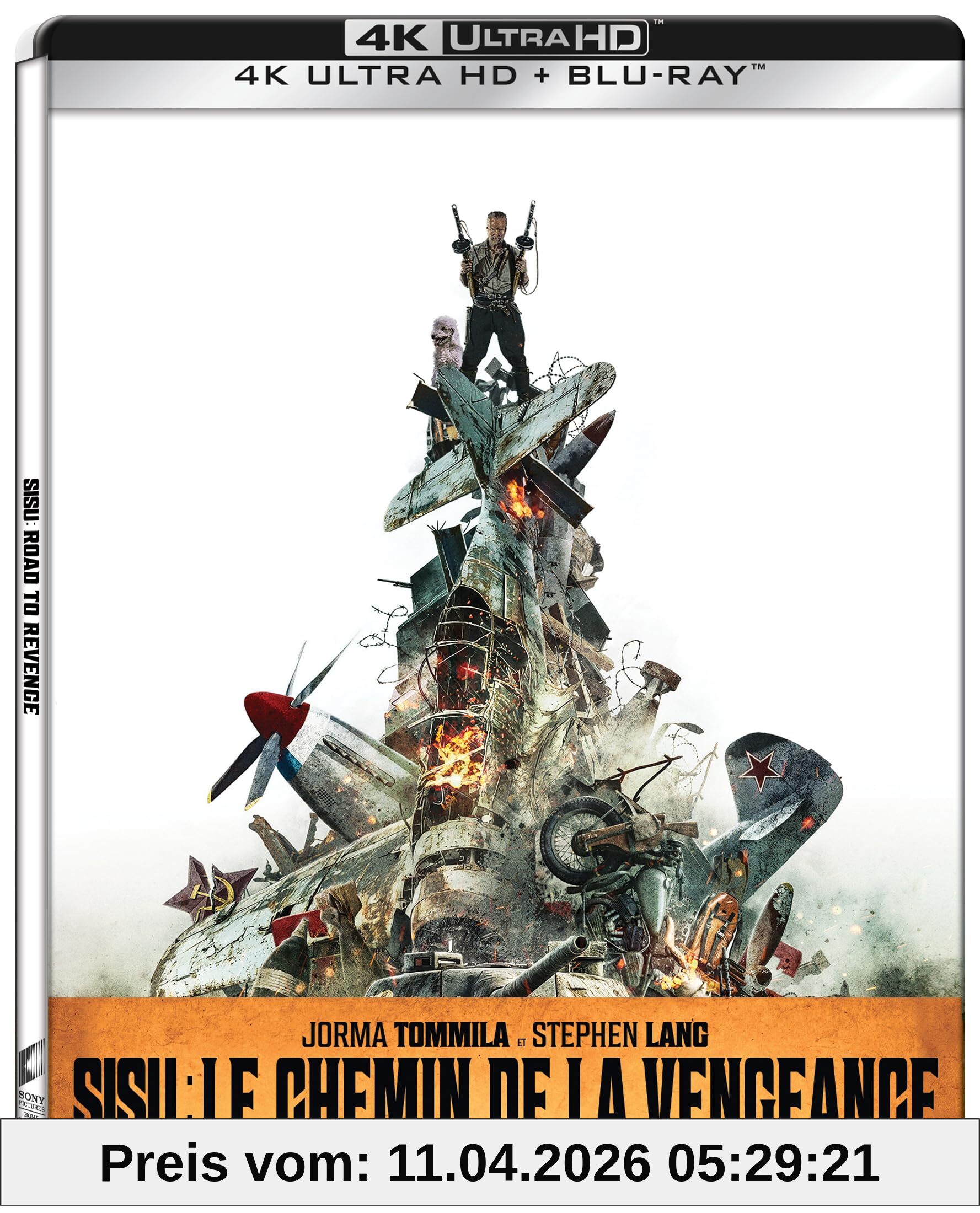 Sisu : Le Chemin de la vengeance [4K Ultra HD + Blu-ray - Boîtier SteelBook limité]