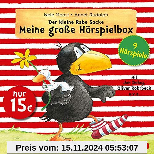 Der kleine Rabe Socke - Meine große Hörspielbox (Kleiner Rabe Socke ): Alles rabenstark!, Alles aufgeräumt!, Alles kaput