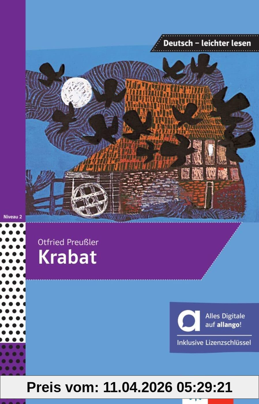 Krabat – Hybride Ausgabe allango: Lektüre mit Hörbuch inklusive Lizenzschlüssel allango (24 Monate) (Deutsch – leichter lesen)