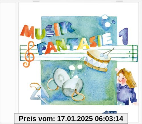 Musik-Fantasie, 1. Musikschuljahr, 1 CD-Audio