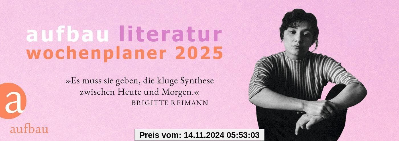 Aufbau Literatur Wochenplaner 2025: 19. Jahrgang