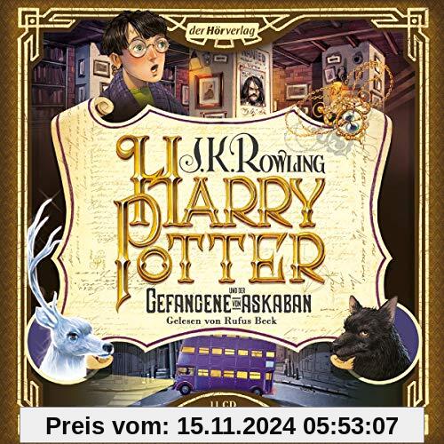 Harry Potter und der Gefangene von Askaban: Die Jubiläumsausgabe (Harry Potter, gelesen von Rufus Beck, Band 3)