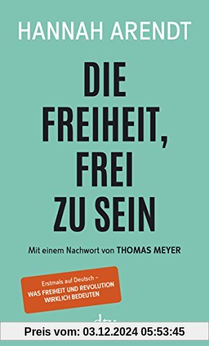 Die Freiheit, frei zu sein