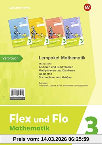Flex und Flo - Ausgabe 2021: Lernpaket Mathematik 3 Verbrauchsmaterial
