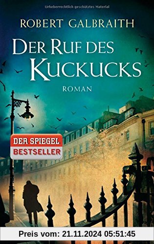 Der Ruf des Kuckucks: Roman