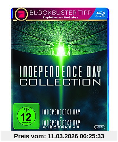 unbekannt Independence Day 1+2 - Box Set [Blu-ray]