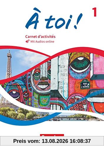 À toi ! - Ausgabe 2022 - Band 1: Carnet d'activités