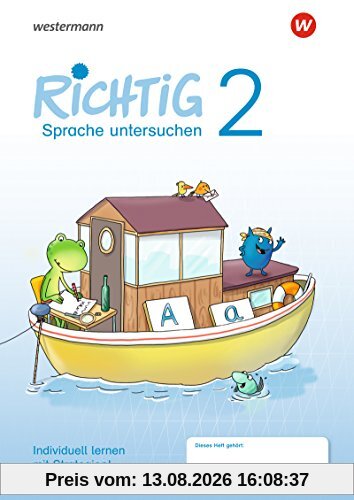 RICHTIG Sprache untersuchen - Ausgabe 2018: Übungsheft 2