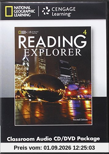 Reading Explorer 4: Classroom Audio CD/DVD Package