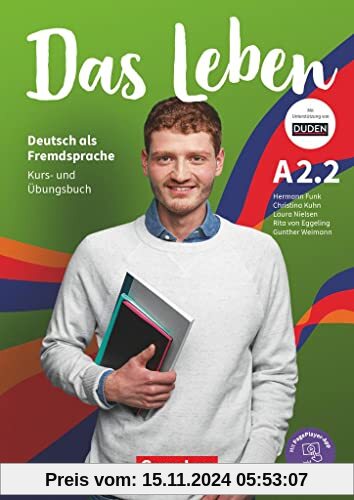 Das Leben - Deutsch als Fremdsprache - Allgemeine Ausgabe - A2: Teilband 2: Kurs- und Übungsbuch - Inkl. E-Book und Page