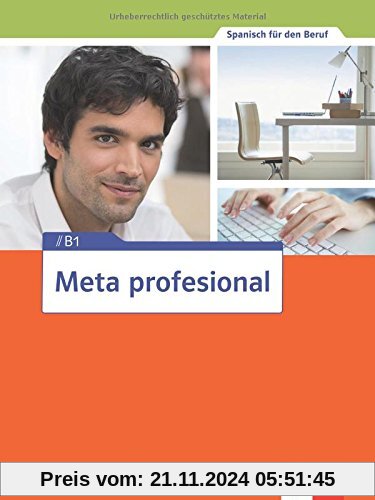 Meta profesional B1: Kursbuch + Audio-CD