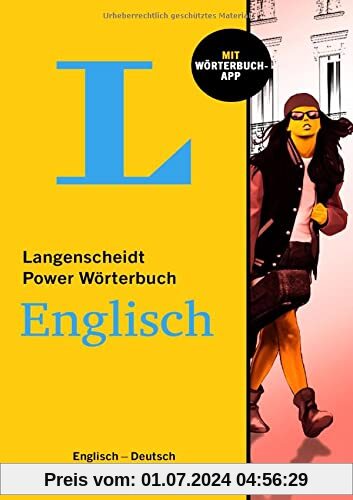 Langenscheidt Power Wörterbuch Englisch: Englisch-Deutsch/Deutsch-Englisch
