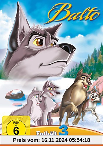 Balto - Enthält 3 spannende Abenteuer [3 DVDs]