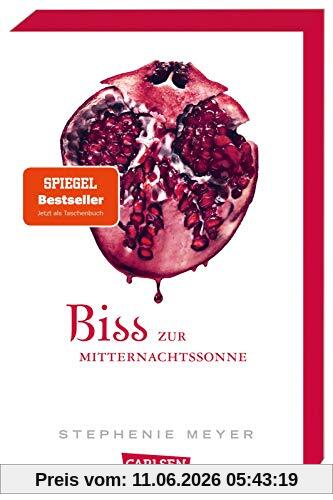 Biss zur Mitternachtssonne (Bella und Edward 5): Jubiläum 15 Jahre Biss-Romane bei Carlsen