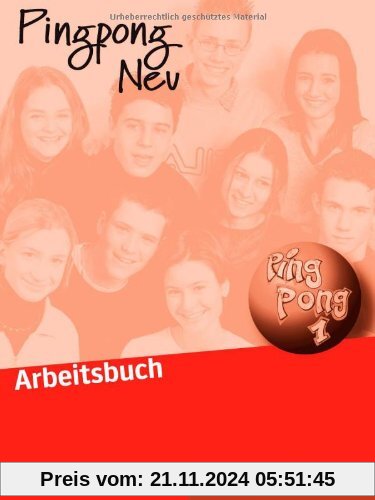 Pingpong Neu, Arbeitsbuch