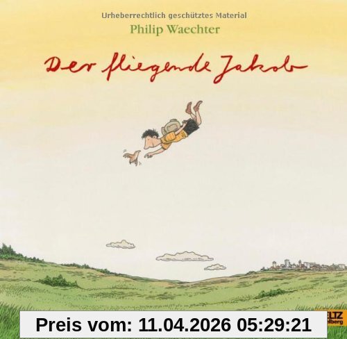 Der fliegende Jakob: Vierfarbiges Bilderbuch