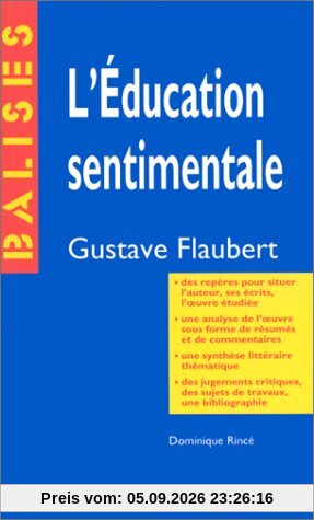 L'éducation sentimentale, Gustave Flaubert
