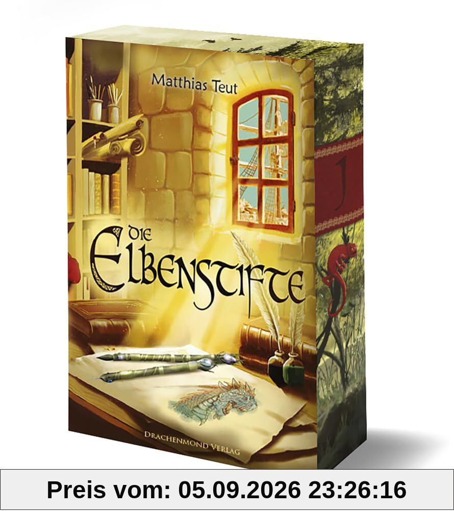 Die Elbenstifte - Ein Roman aus der Welt von Erellgorh: Coming of Age im High Fantasy Setting – feinsinnig, bildgewaltig und episch I mit Farbschnitt-Garantie