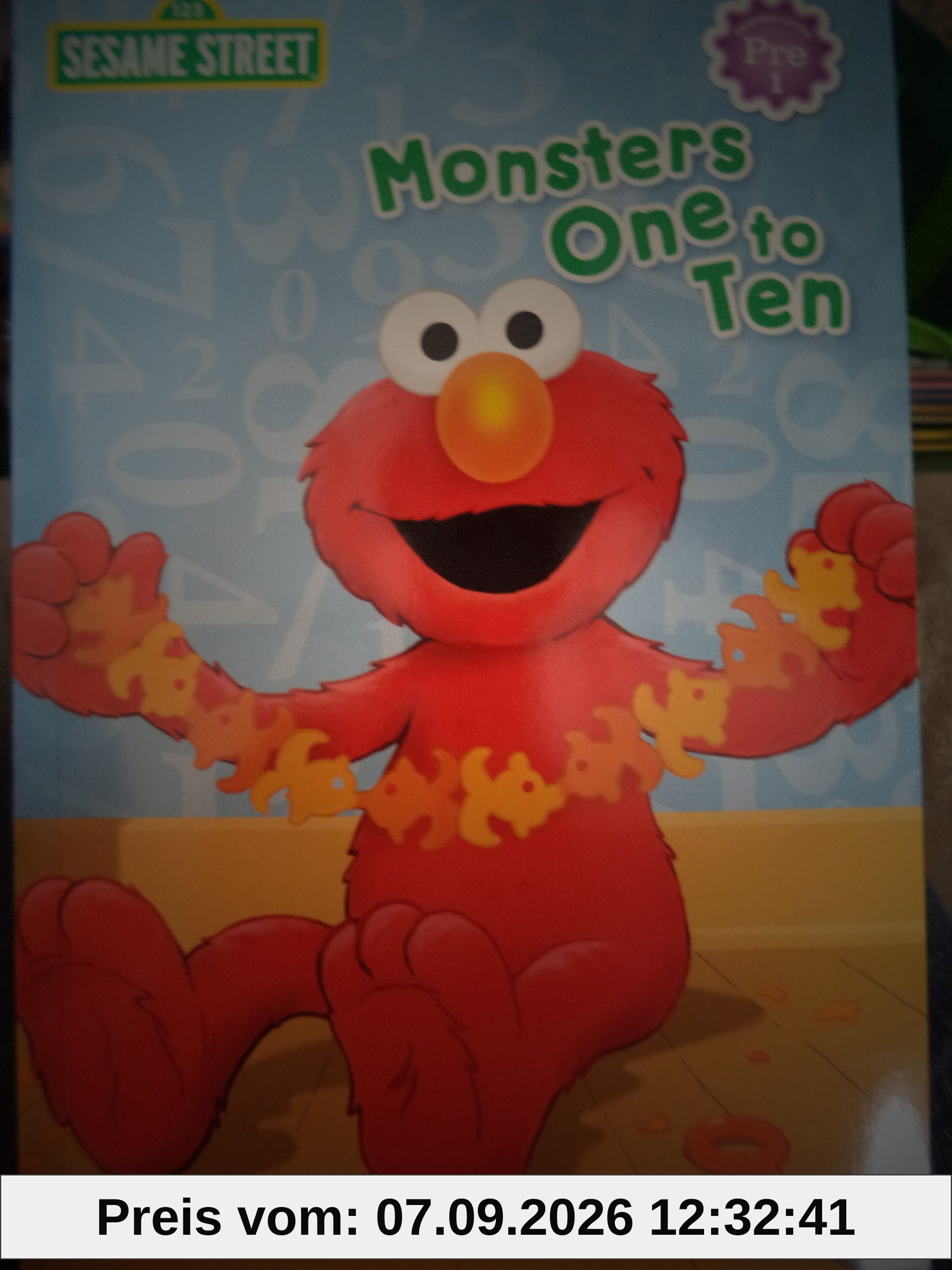 Monsters One to Ten Sesame Street