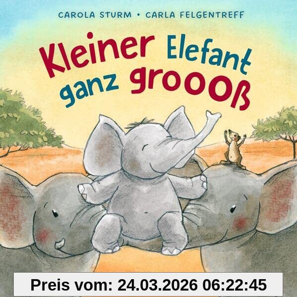 Kleiner Elefant ganz groooß