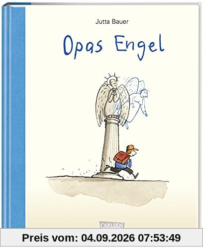 Opas Engel - Jubiläumsausgabe im großen Format in hochwertiger Ausstattung mit Halbleinen: Trauerbegleitung - Hospiz - Trauerbuch - Trauern mit Kindern