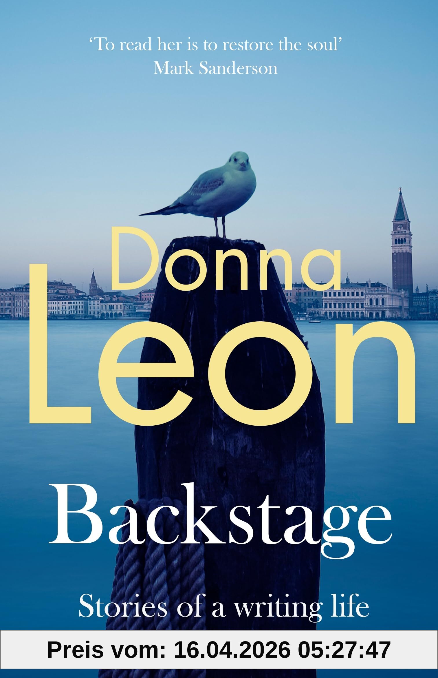 Backstage: Stories of a writing life