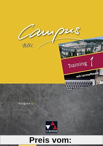 Campus C - neu / Gesamtkurs Latein in drei Bänden: Campus C - neu / Campus C Training mit Lernsoftware 1 - neu: Gesamtku