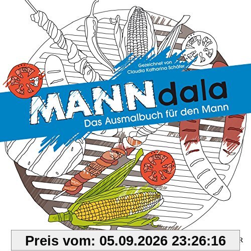 MANN-dala: Das Ausmalbuch für den Mann