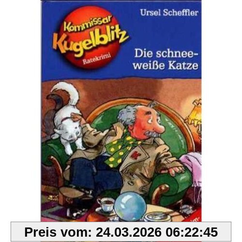 Kommissar Kugelblitz. Grossdruck: Kommissar Kugelblitz, Band 09: Die schneeweiße Katze: Ratekrimi: BD 9