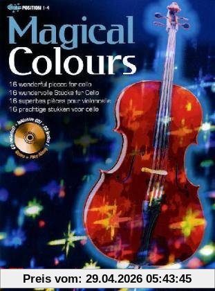 Magical Colours, für Violoncello, m. Audio-CD