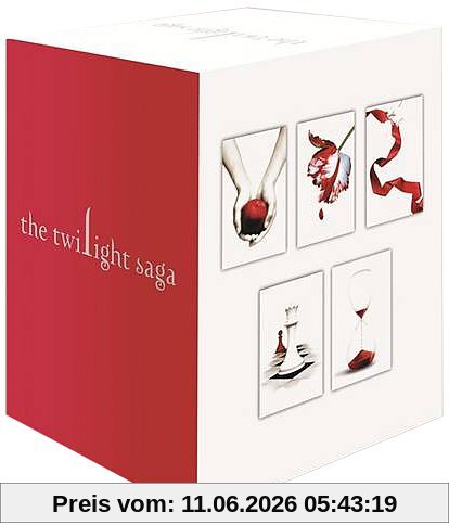 Twilight Saga 5 Book Set (White Cover)