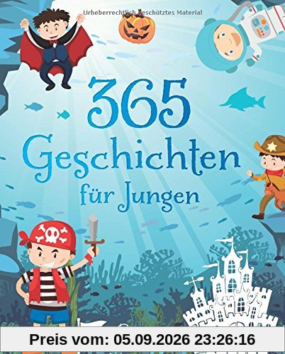 365 Geschichten für Jungen