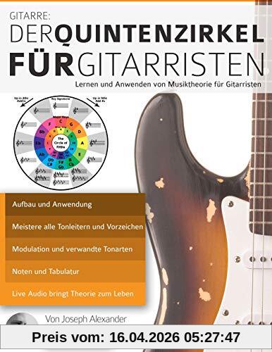 Gitarre: Der Quintenzirkel für Gitarristen: Lernen und Anwenden von Musiktheorie für Gitarristen