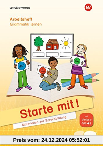 Starte mit! - Materialien zur Sprachbildung: Arbeitsheft Grammatik lernen