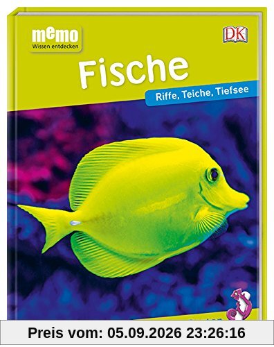 memo Wissen entdecken. Fische: Riffe, Teiche, Tiefsee. Das Buch mit Poster!