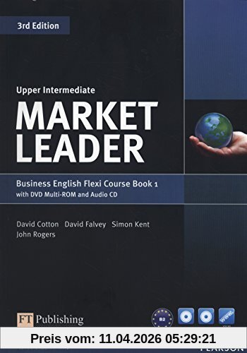 Market Leader Upper Intermediate Flexi Course Book 1 Pack