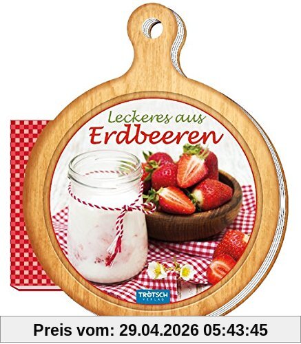 Rezeptbrettchen Leckeres aus Erdbeeren Kochbuch