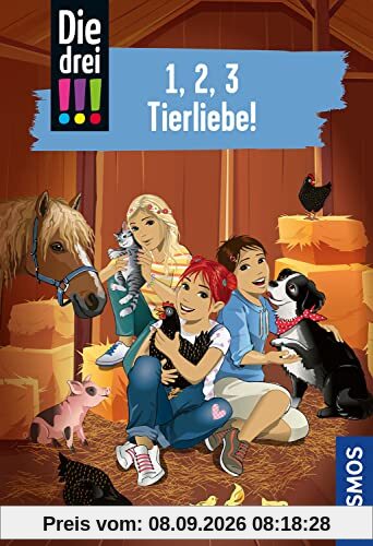 Die drei !!!, 1, 2, 3 Tierliebe!: Doppelband
