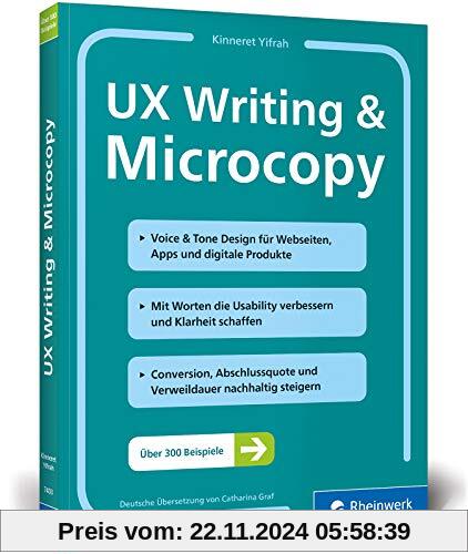 UX Writing & Microcopy