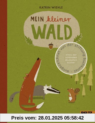 Mein kleiner Wald: 100 % Naturbuch - Vierfarbiges Papp-Bilderbuch