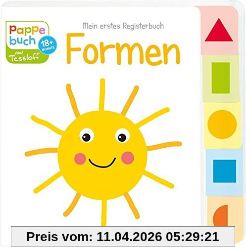 Mein erstes Registerbuch Formen (Bilderbuch ab 18 Monate)