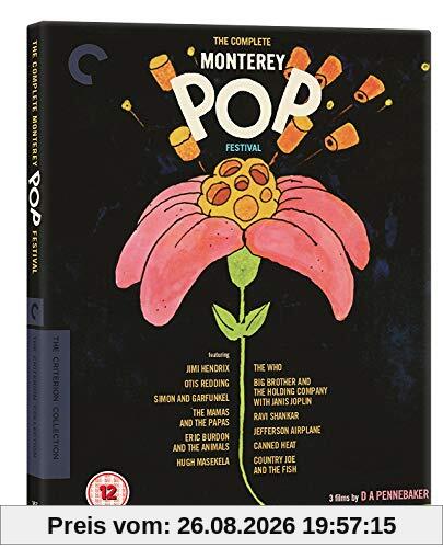 The Complete Monterey Pop Festival - The Criterion Collection [Blu-ray]