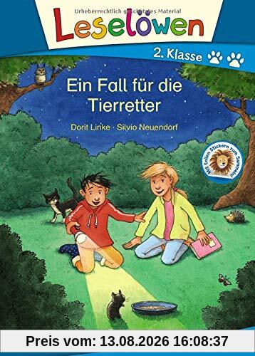 Leselöwen 2. Klasse - Ein Fall für die Tierretter: Erstlesebuch für Kinder ab 7 Jahre