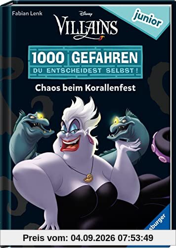 1000 Gefahren junior - Disney Villains: Chaos beim Korallenfest