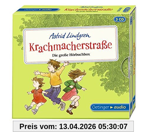 Krachmacherstraße - Die große Hörbuchbox (3 CD): Lesungen