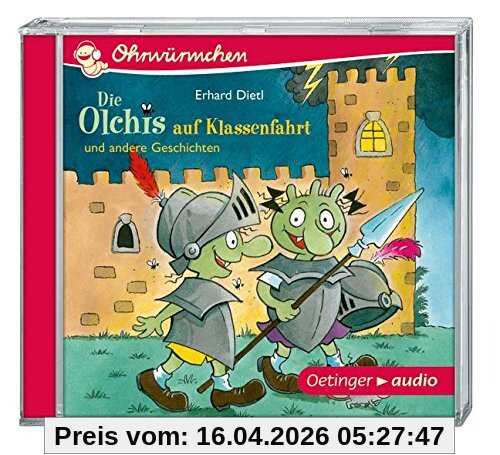 Die Olchis auf Klassenfahrt u.a. Geschichten (CD): Ungekürzte Lesung, ca. 30 min.