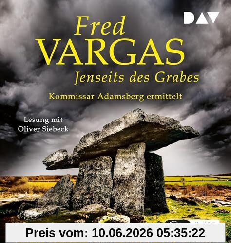 Jenseits des Grabes – Kommissar Adamsberg 10: Ungekürzte Lesung mit Oliver Siebeck (2 mp3-CDs)