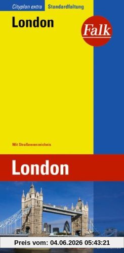 artaus Falk Cityplan Extra Standardfaltung International London Mit Straßenverzeichnis