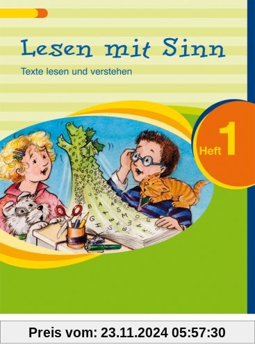 Lesen mit Sinn. Texte lesen und verstehen Heft 1. Arbeitsheft (Lernmaterialien)