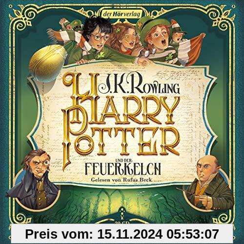 Harry Potter und der Feuerkelch: Die Jubiläumsausgabe (Harry Potter, gelesen von Rufus Beck, Band 4)